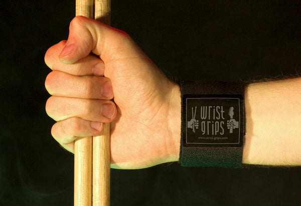 Wrist Grips and Drum sticks